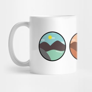 Mountains Landscape Mug